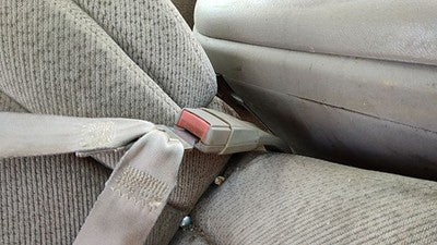 1997 Silverado 2500 Passenger Right Front Seat Belt Buckle Receiver Oem Tan 52D