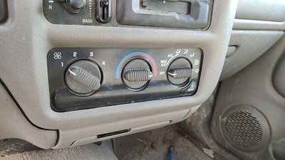 1999-2005 S10 Blazer Temperature Control Module In Dash Heater Ac Head Unit Oem
