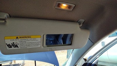 2005-2006 Vw Jetta Passenger Right Sun Visor Oem Gray 1K0857552s2f4