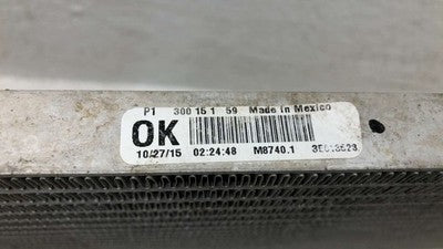 2016 Dodge Ram 4500 Transmission Oil Cooler Oem 6.7L Cummins Oem