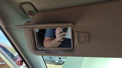 2010-2013 Kia Soul Driver Left Sun Visor Oem Black Wk 852102K270qw