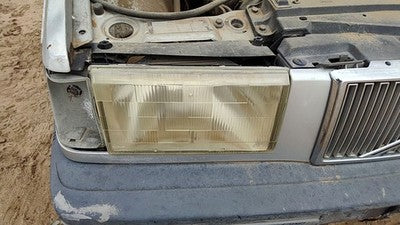 90-92 Volvo 740 Passenger Right Head Light Oem Front Lamp With Bracket 13696042