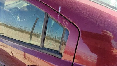 04-12 Mitsubishi Galant Driver Left Rear Vent Window Back Door Glass With Frame
