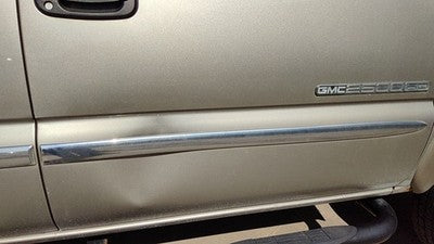 1999-2007 Sierra 2500 Hd Passenger Right Front Moulding From Door Oem Trim Strip