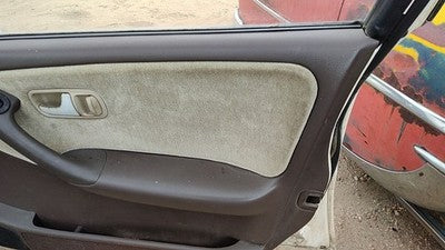1993 Infinity G20 Passenger Right Front Door Trim Panel With Switches Brown