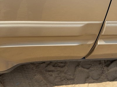 04-07 Rainier Passenger Right Rear Moulding From Door Back Trim Strip Cashmere 1