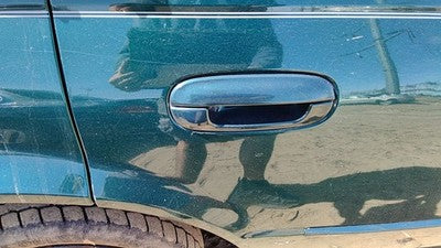 1998-04 Cadillac Seville Passenger Right Rear Outside Door Handle Oem Back Green