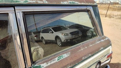 1984-1991 Jeep Grand Wagoneer Driver Left Rear Quarter Glass Back Side Window