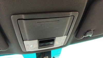 11-15 Ford Explorer Center Overhead Console Dome Light Map Lamp Cubby Black Cw