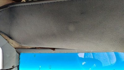 Chevy Caprice Driver Left Sun Visor Oem Gray