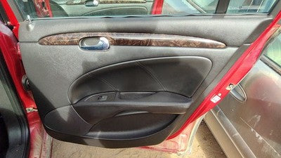 06-07 Lucerne Passenger Right Rear Door Trim Panel With Switches Back Ebony 193
