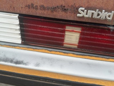 1984 Pontiac Sunbird Passenger Right Tail Light Brake Lamp Oem Rear 16501590
