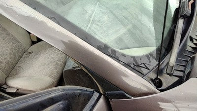1999 Saturn Sl2 Passenger Right Rear Moulding A Pillar Oem Gray
