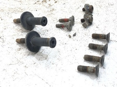 2002-2008 Dodge Ram 1500 Set of Hardware for TAIL GATE LATCHES HINGES HANDLE