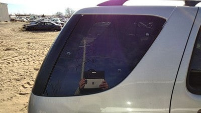 1999-2005 Mercedes Ml350 Passenger Right Rear Quarter Glass Back Side Window Oem