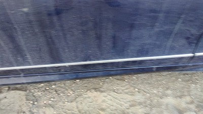 08-14 C300 Driver Left Front Moulding From Door Trim Strip Lunar Blue 890