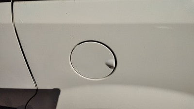2008-2020 Dodge Grand Caravan Fuel Tank Door With Hinge Gas Lid Filler White Pw1