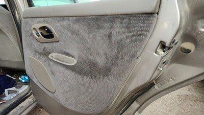 95-97 Contour Passenger Right Rear Door Trim Panel With Switches Back Ul Tan