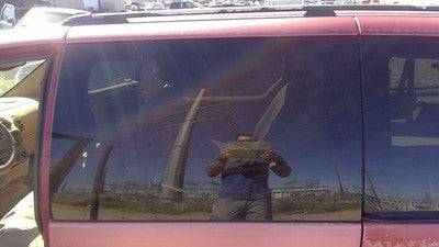 1996-00 Town & Country Driver Left Rear Side Window Door Glass Oem Back 4797159