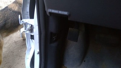 2002 Ford Van E450 Driver Left Lower Kick Trim Panel Gray X2