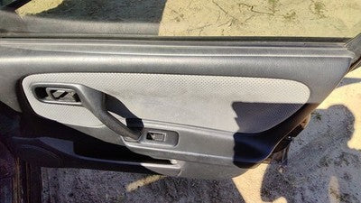 2002 Infiniti G20 Passenger Right Front Door Trim Panel With Switches Black