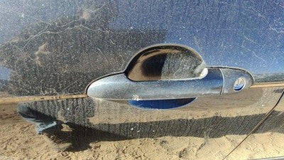 2004-2009 4dr Kia Spectra Driver Left Front Outside Door Handle Eb Black 4 Door