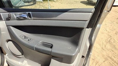 07 Chrysler Pacifica Passenger Right Front Door Trim Panel With Switches Gray Da