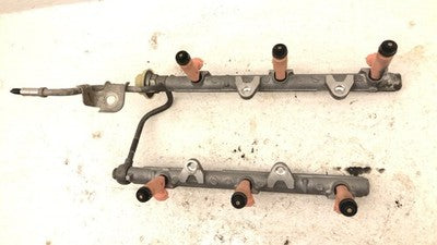 2004-2008 Toyota Highlander Complete Fuel Rail With Injectors Set Loaded Oem