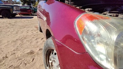 2006-2011 Hyundai Accent Passenger Right Front Fender Oem 5r Wine Red 663211e300