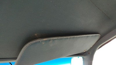 1975 Cutlass Supreme Passenger Right Sun Visor Oem 2 Door Coupe Blue