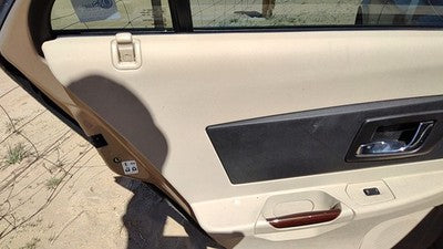 04-05 Cts Driver Left Rear Door Trim Panel With Switches Back Neutral 702