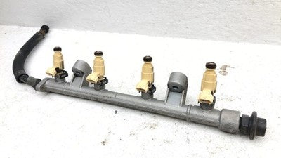 2004-2006 Kia Spectra Complete Fuel Rail With Injectors Set Loaded Oem 2.0L At