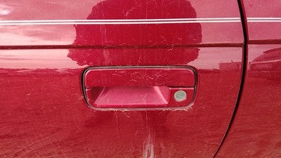 98-02 Cadillac Eldorado Driver Left Front Outside Door Handle Crimson Red 86U