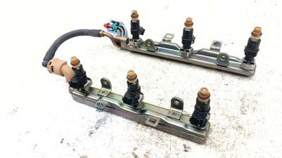 2006 Honda Accord Complete Fuel Rail With Injectors Set Loaded Oem 3.0L 7132061