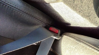 2007-2009 Lincoln Mkz Passenger Right Front Seat Belt Buckle Receiver Black Mw