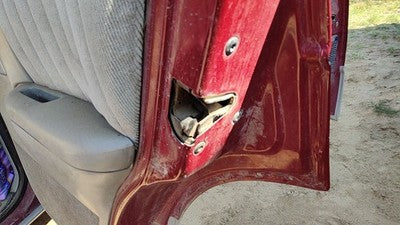 1993 S10 Blazer Passenger Right Rear Door Latch With Rods/Cables Oem Back