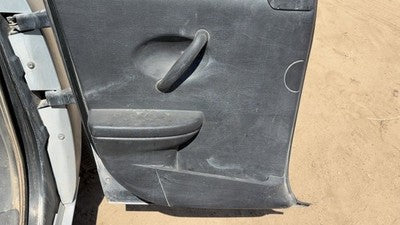 2003-2007 Saturn Ion Driver Left Rear Door Trim Panel Back Black 19E 10368532