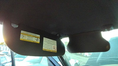 2007-2009 Ford Expedition Driver Left Sun Visor Oem 1W Black/Camel 7L1z7804105bc
