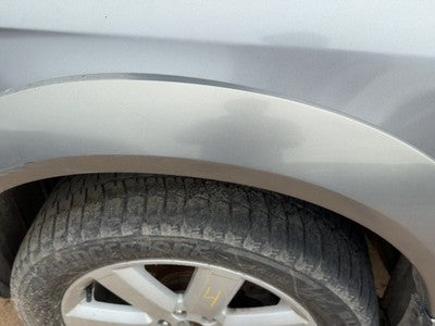 05-09 Legacy Outback Driver Left Front Wheel Flare Moulding Fender Silver Slq
