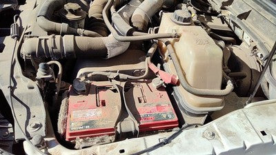 11-16 F250 Coolant Reservoir Radiator Tank With Battery Tray 6.7L Powerstroke