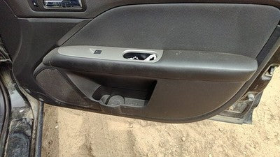 10-11 Ford Fusion Passenger Right Front Door Trim Panel With Switches Black Dw
