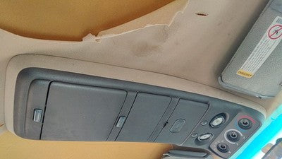 1994 Chevy Suburban Center Overhead Console Oem Dome Light Map Lamp Cubby Tan