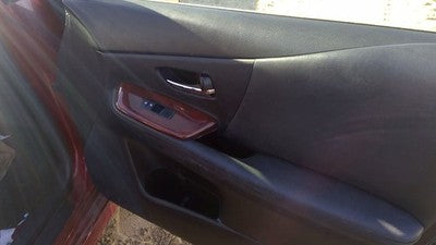 10-12 Lexus Hs250h Hybrid Passenger Right Front Inside Door Trim Panel Black 25