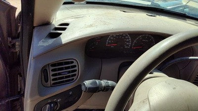 97-02 Expedition Trim Bezel Around Speedometer Oem Dash Surround Panel Tan Fh