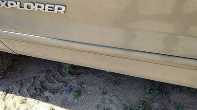 02-10 Ford Explorer Driver Left Front Moulding From Door Oem Trim Strip Gold Tk