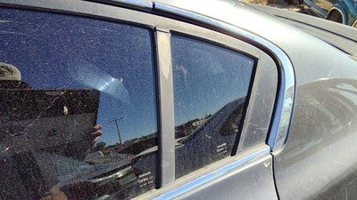 07-12 Altima Driver Left Rear Vent Window Back Door Glass With Frame 4 Door