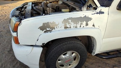 2003-2007 Chevy Suburban Driver Left Front Fender Oem 50U Summit White 88944420