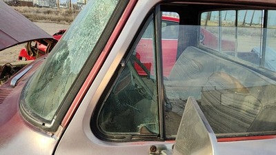 1975-1979 Ford F150 Driver Left Front Vent Window Small Door Glass With Frame