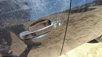 2007-2009 Nissan Sentra Driver Left Front Outside Door Handle Oem Black Kh3