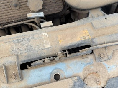 1986-1989 Olds 88 Top Plastic Cover Above Radiator Support Sight Shield Oem